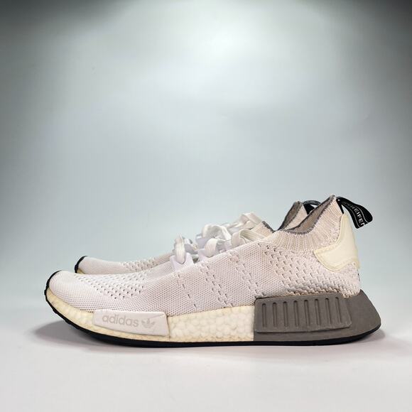 Adidas NMD R1 White Gray Casual Running Shoes Comfort EE5074 Men\'s Size 10 main image 8
